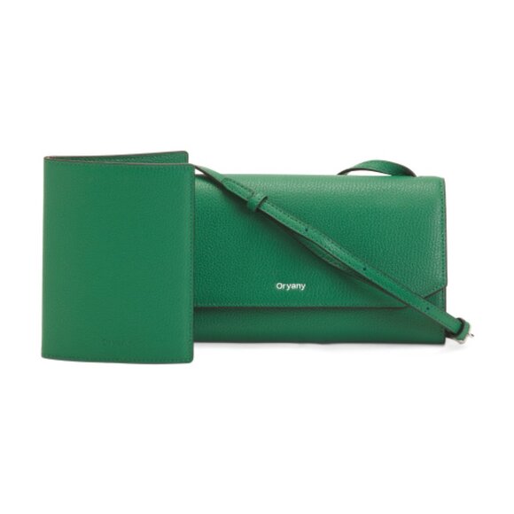 ORYANY Leather Mandy Travel Crossbody And Passport Holder Set - Picture 1 of 4
